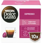 cápsulas de espresso nescafé dolce gusto para preparo de café