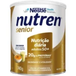 Nutren Senior suplemento alimentar sem sabor em pó 740g