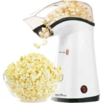 Pipoqueira Pop Time branca 127V para preparar pipoca em casa