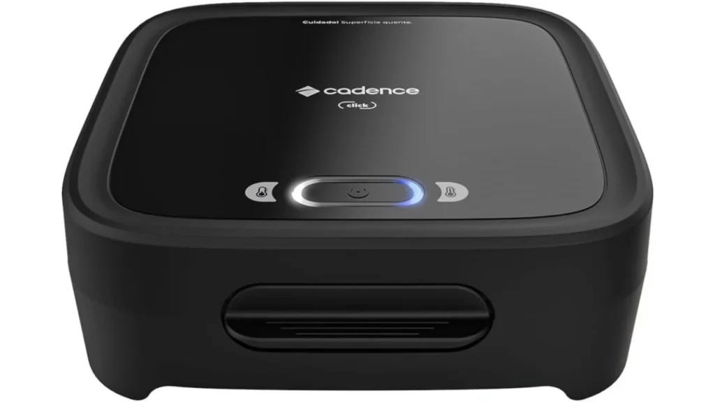 sanduicheira elétrica Cadence Click 127V para preparar lanches na cozinha