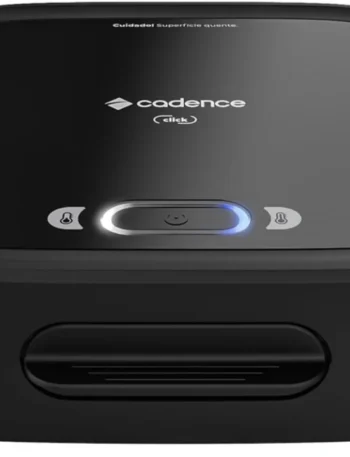 sanduicheira elétrica Cadence Click 127V para preparar lanches na cozinha