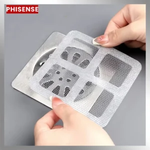 Kit tela protetor para ralos adesivos anti inseto descartáveis